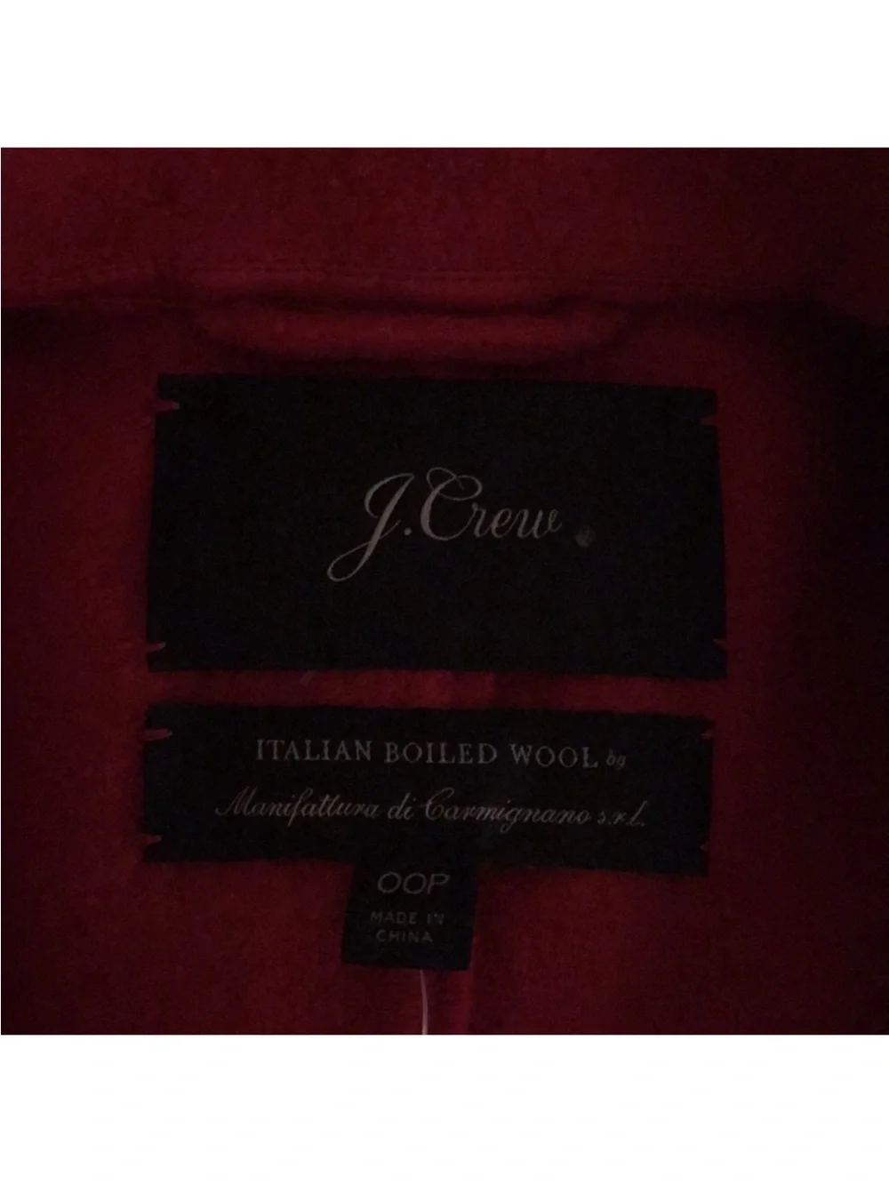 J. Crew Petite Daphne topcoat in Italian boiled wool